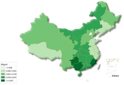 Predicting Regional Variations in Nationalism With Online Expression of Disgust in China